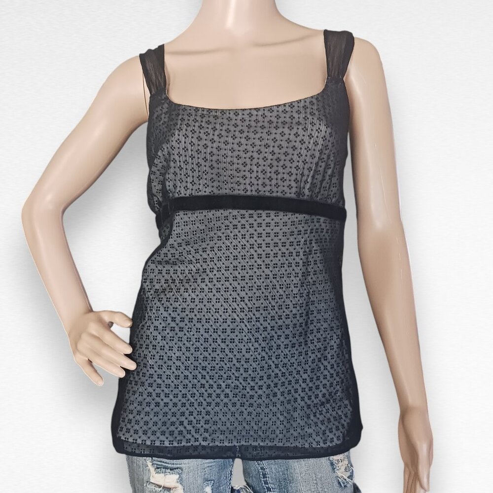 Velvet & Lace Tank Top